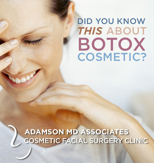 Toronto Botox, did you know this about botox cosmetic?